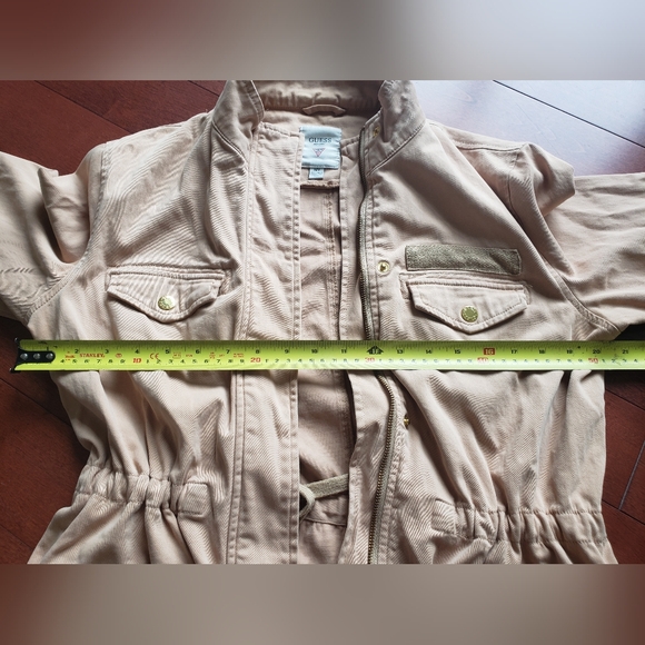 Guess Tan Utility Jacket| Size M - Picture 11 of 11